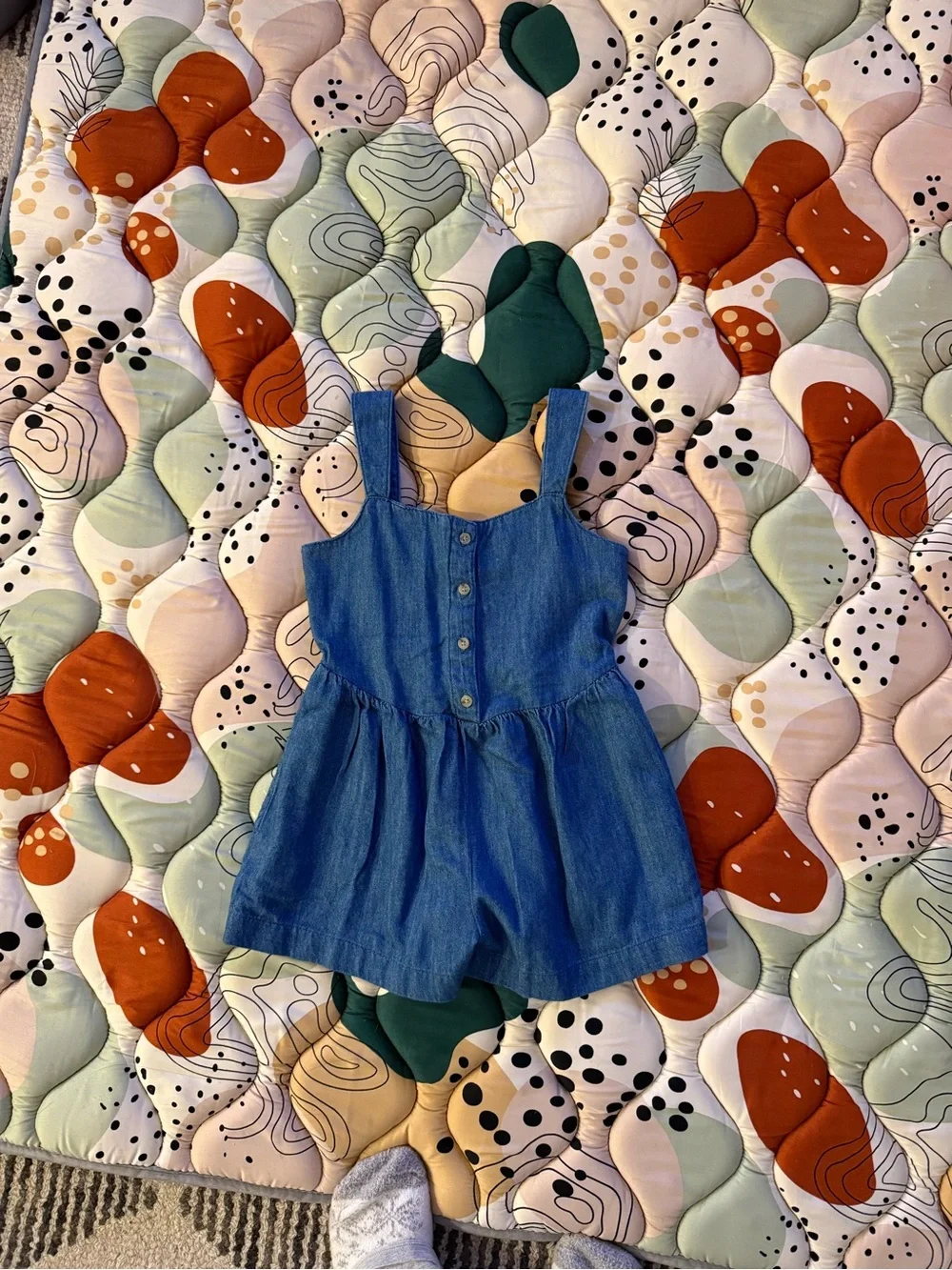 Girls Old Navy Denim Romper